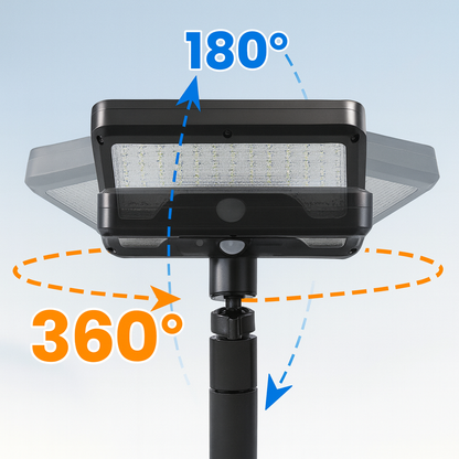SolarPrime™ 360° Clip Motion Solar Lamp