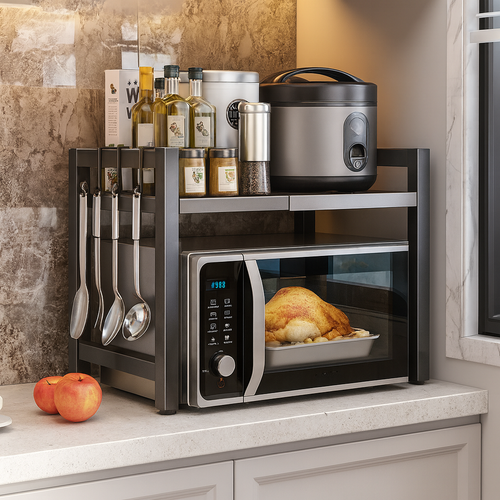 SpaceRack™ Expandable Kitchen Shelf